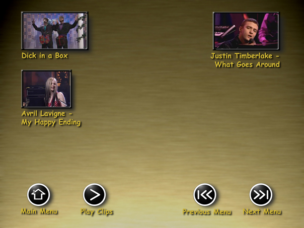 Music Volume 8 Menu 4